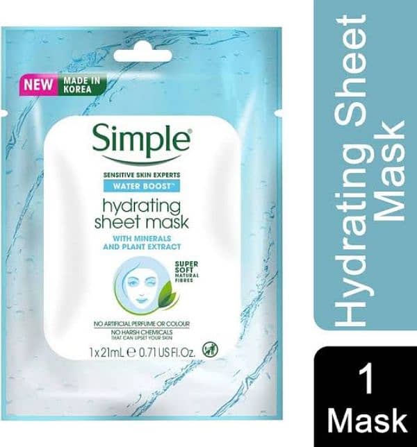 Simple Face sheet Mask original 5