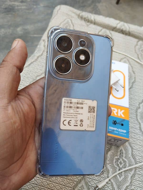 Tecno spark 20 full box 8+8gb/256gb canditican 10/10 8