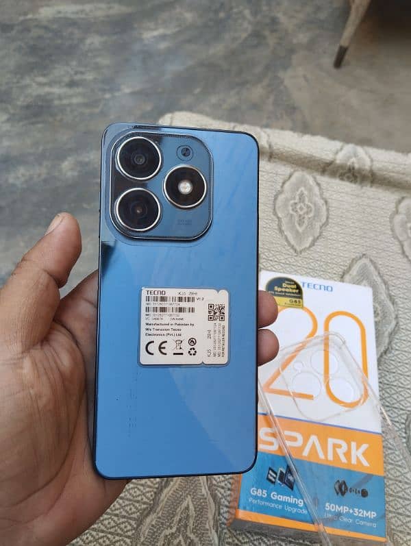 Tecno spark 20 full box 8+8gb/256gb canditican 10/10 10