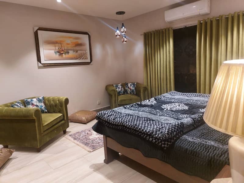 5 Marla fully furnished double stroy house avible for rent in bharia Town phase 7 3