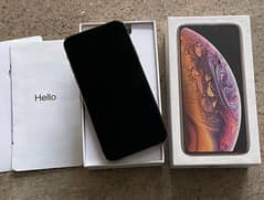 Iphone XS 256gb with box pta approved dual sim no fault urgent sale