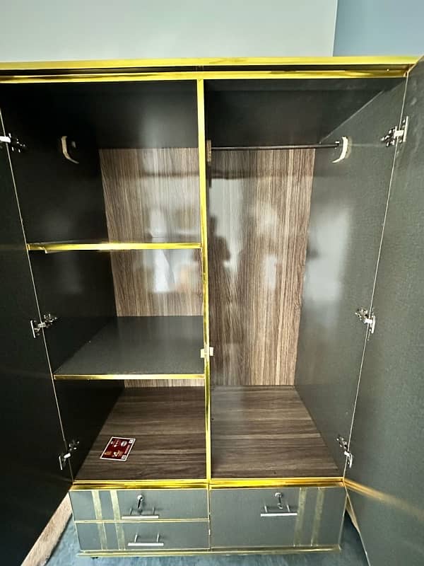 Wardrobe (Almari) Wooden with locks - Like New 1