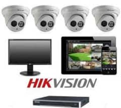 CCTV package 2 dahua camera 2 mp 4 channel dvr XVR cable hard drive