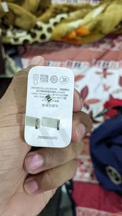 OnePlus 80W fast adapter and cable