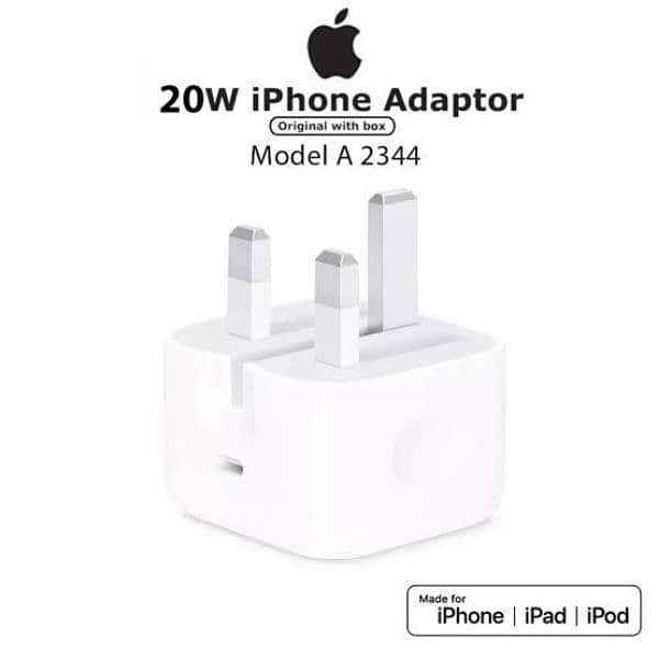 GENUINE APPLE 20W USB TYPE C POWER CHARGER ADAPTER PLUG IPHONE 0