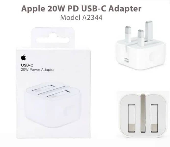 GENUINE APPLE 20W USB TYPE C POWER CHARGER ADAPTER PLUG IPHONE 1