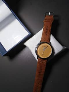 Analogue Lather Strap Watch