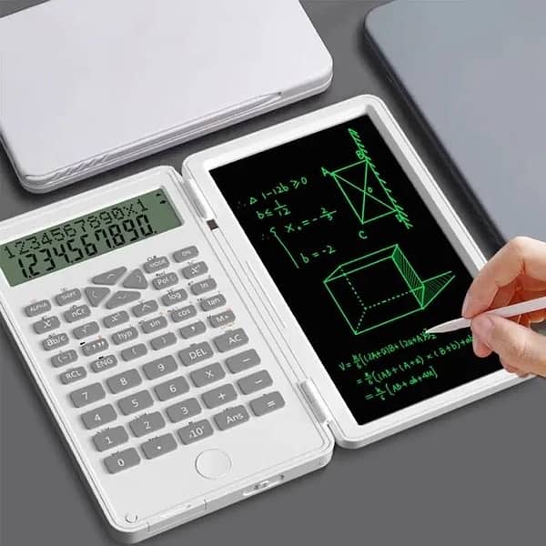 Scientific calculator. Foldable financial 4