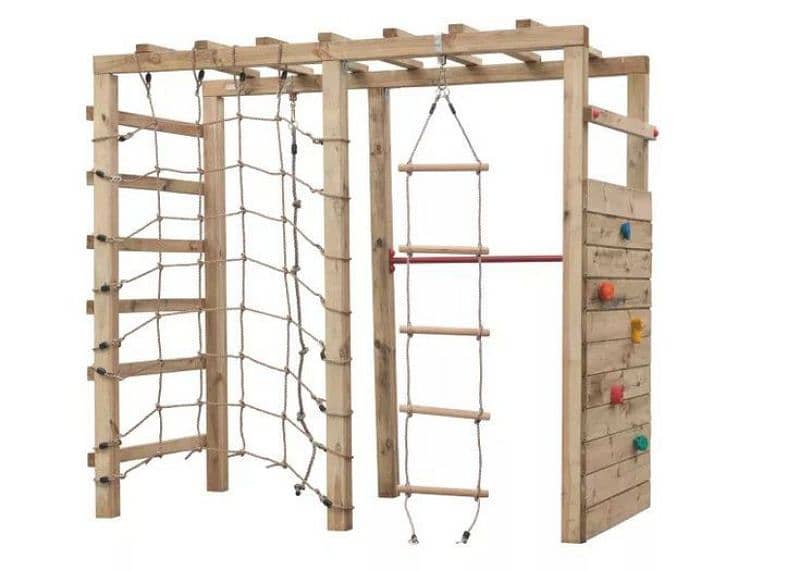 wall climbing/ monkey bar/ kids play land/ kids swing/kids ride/swings 14