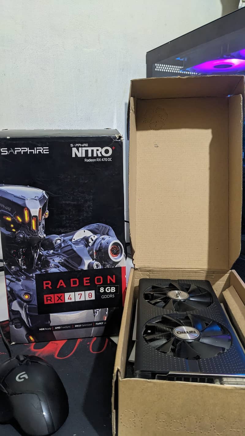 Sapphire Nitro+ rx 470 8gb Graphics Card 2