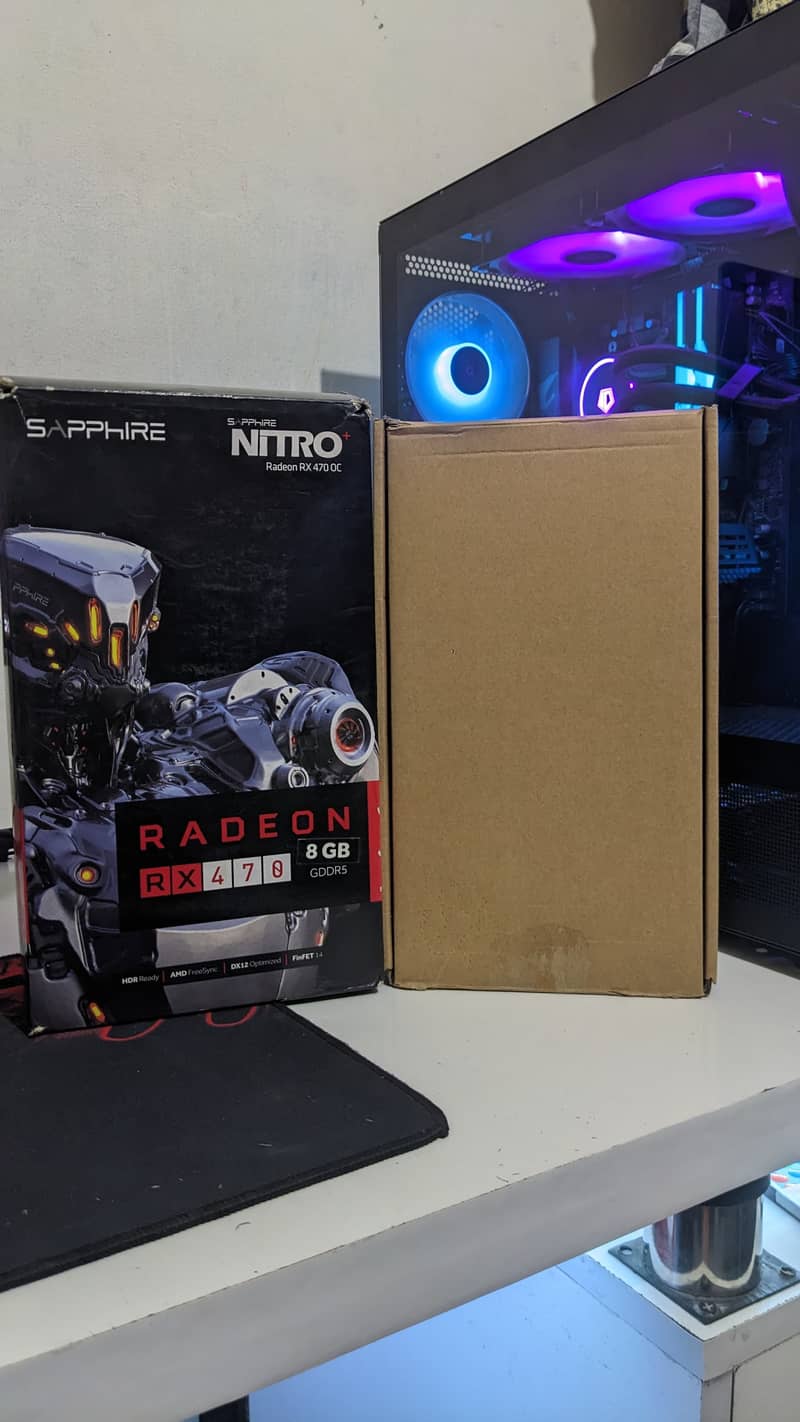 Sapphire Nitro+ rx 470 8gb Graphics Card 8