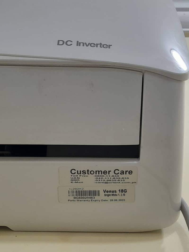 Orient DC Inverter Heating and Cooling Both for Sale Islamabad 2