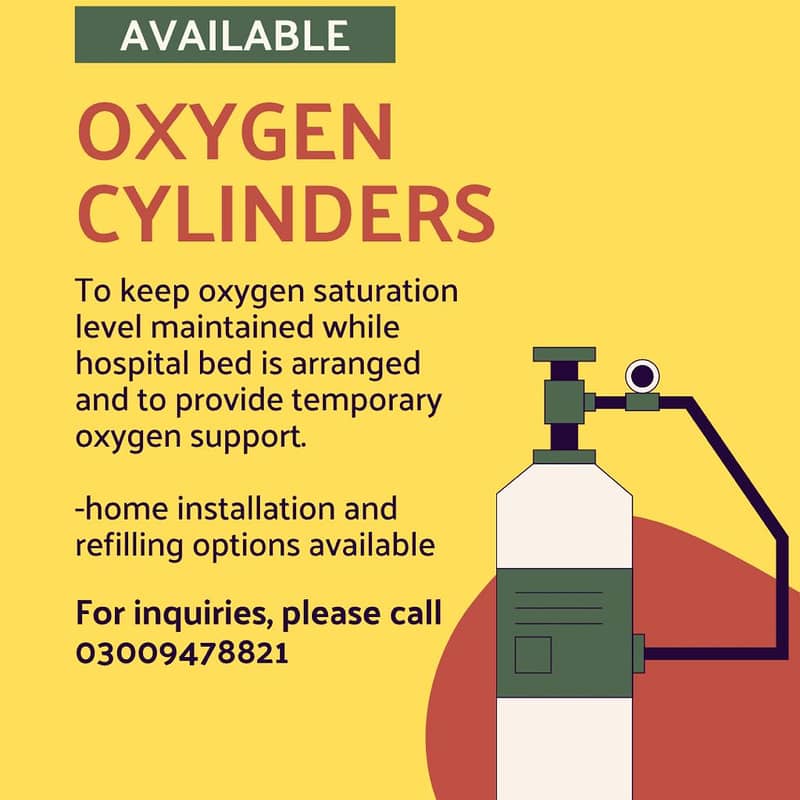 Oxygen Concentrator Oxygen Cylinder Oxygen supplies 24/7 hours 0