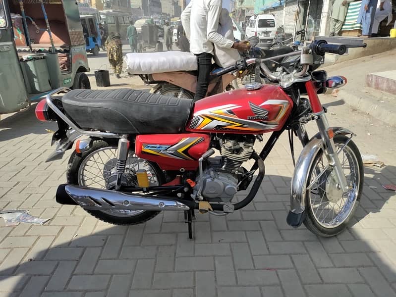 Honda Cg 125 2015 Rawalpindi num for sale 1