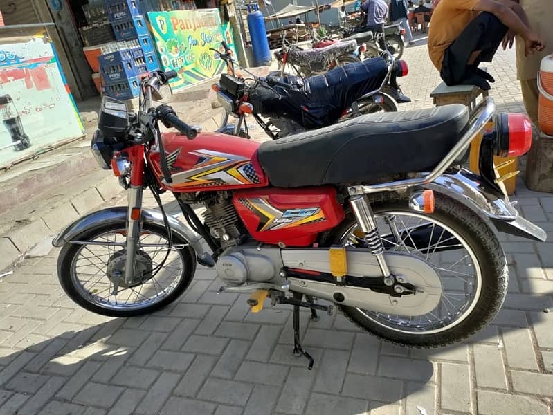 Honda Cg 125 2015 Rawalpindi num for sale 3