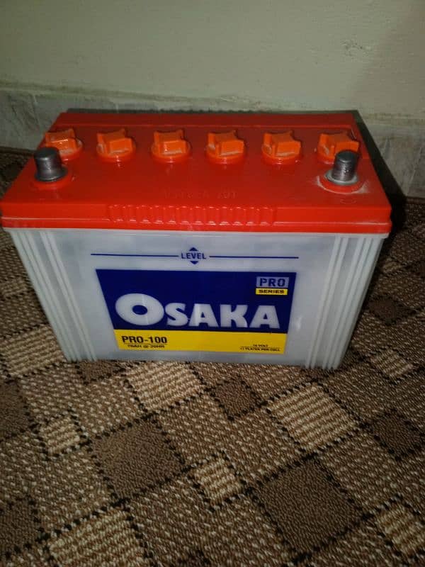 osaka battery 11 plate 6 month use 1