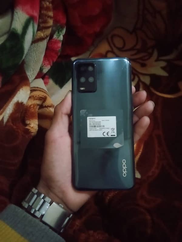 oppo a54 4,128 with box 10by10 condition all ok 0