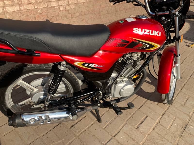 Suzuki  GD110s all documents available condition ten by ten 1