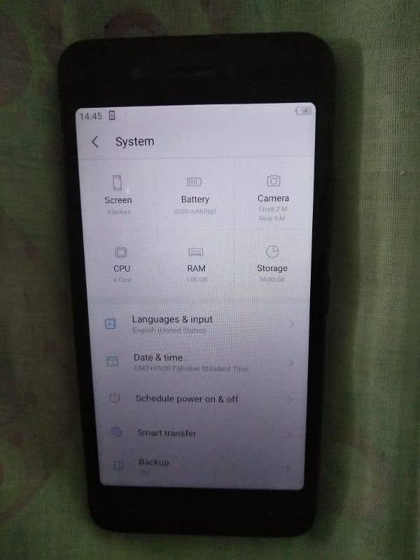 itel A25 . . Complete box. . Condition saaf . . 7