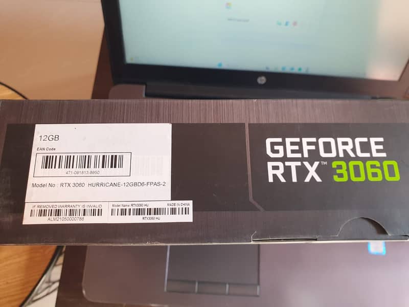 Rtx 3060 12gb Sealed Leadtek in 10/10 condition. 2