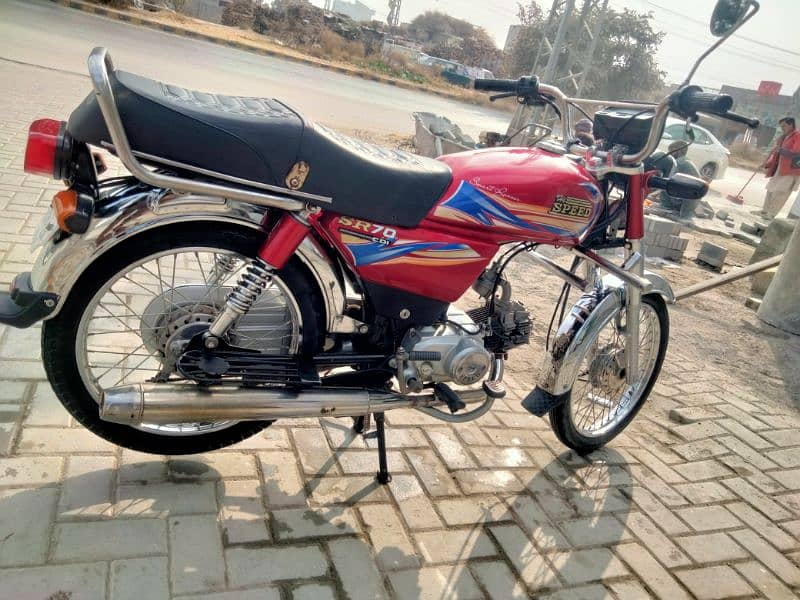 HI speed 70cc bike 5