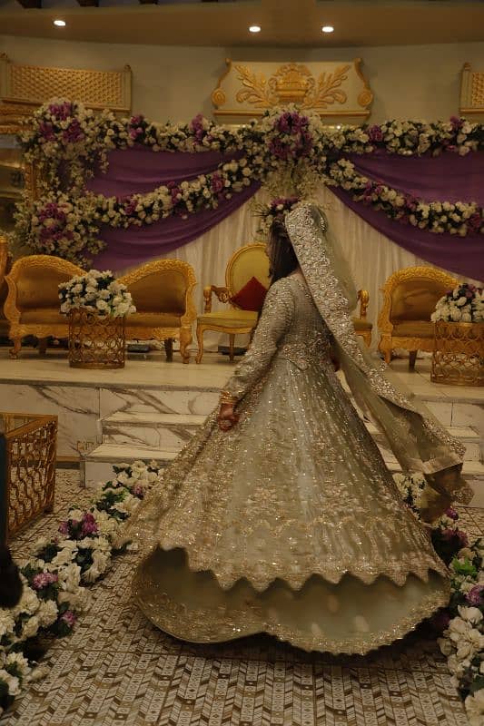 Bridal maxi/ Barat lenga/Walima maxi/Bridal wedding dress/ walima maxi 3