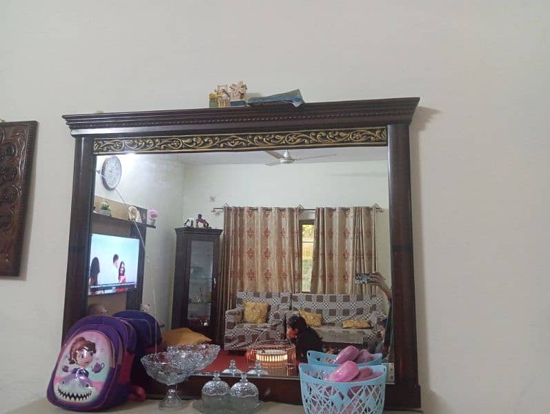 console with mirror for sale 1