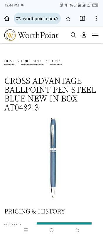 Cross Advantage Original Ball point 2