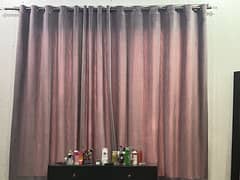 heavy velvet curtain pair