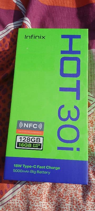 infinix Hot 30 i / 16/128 price 21500 7