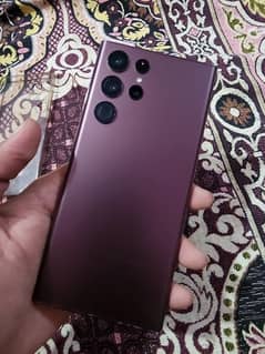 Samsung S22 Ultra Burgandy