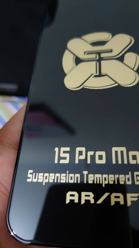 iPhone 15 pro max AR glass protector 2