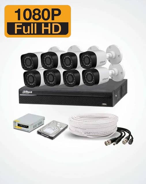 8 CCTV camera Packages With Installation - Dahua Hikvision Cameras 4