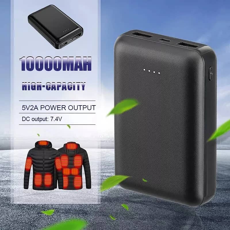 Smart Jacket Power Bank & Mobile | Power Bank | 10000 mAH | 0