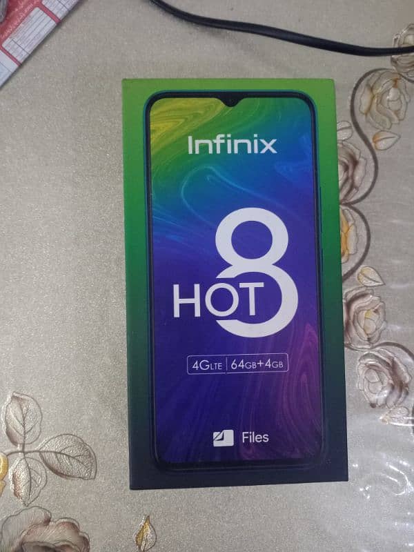 4GB/64GB infinix hot 8 7