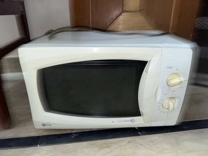 LG intelowave microwave 0