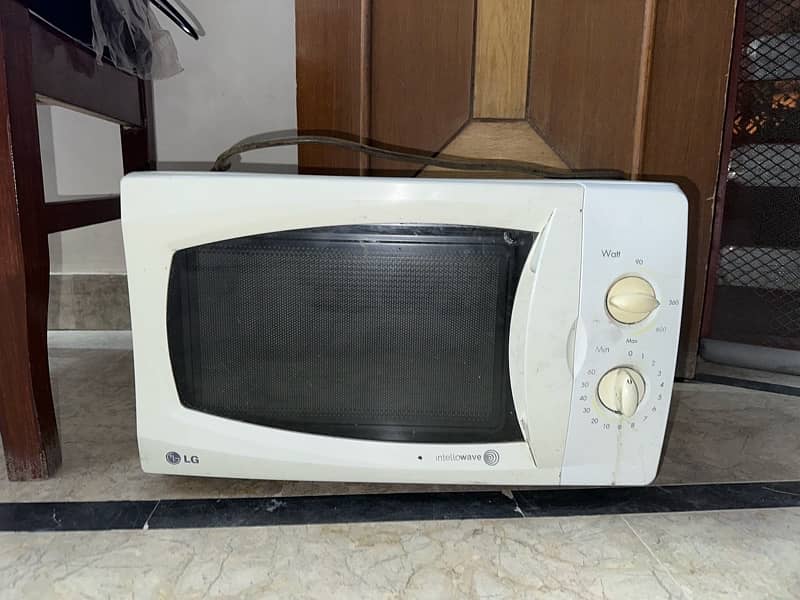 LG intelowave microwave 1