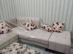 L shaped sofa