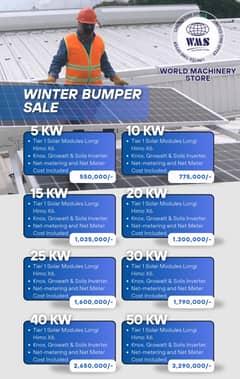 10Kw On-Grid Solar System with Net Metering | Unbeatable Prices | WMS