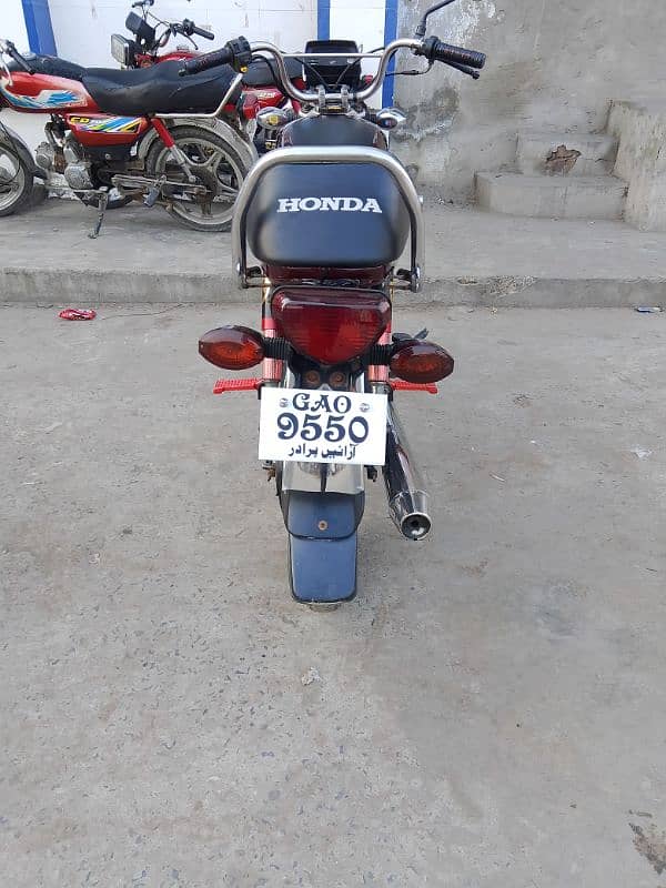 Honda cd 70new condition 2