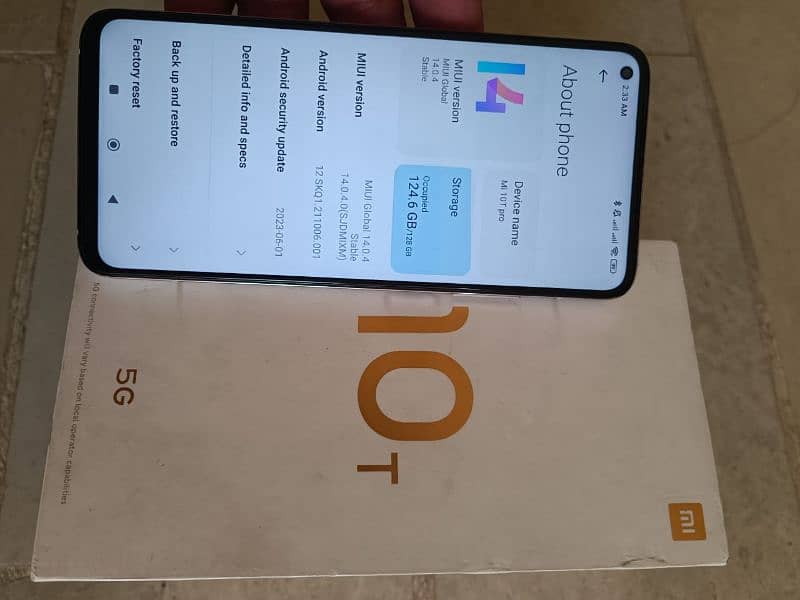 Mi 10t pro phone for sale 0