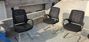 Imported Office Chairs For Sale (3 PCS)