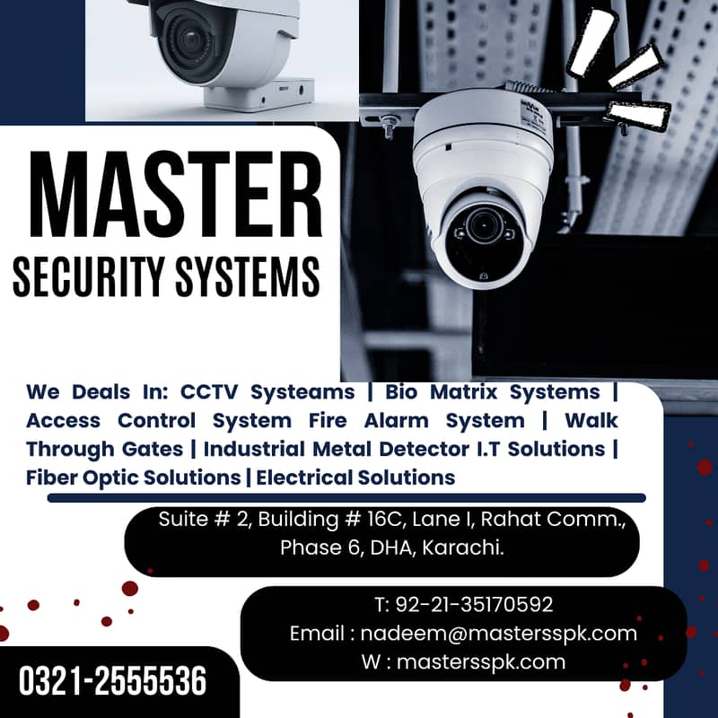 6 CCTV Camera Packages With Installation Packages 1 year warranty 0