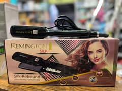 Remington silk rebounding straightener