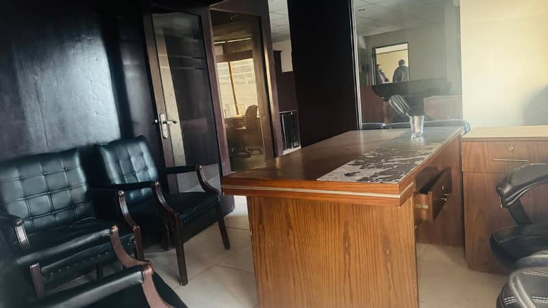 700 Square Feet sami Furnished Corporate Office Available For Rent At Main Boulevard Gulberg 0