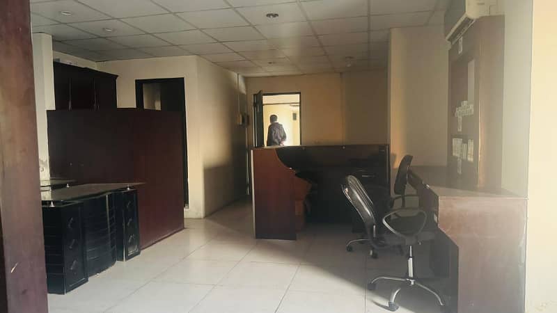 700 Square Feet sami Furnished Corporate Office Available For Rent At Main Boulevard Gulberg 1