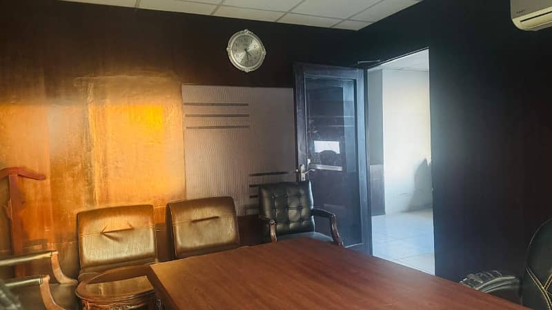 700 Square Feet sami Furnished Corporate Office Available For Rent At Main Boulevard Gulberg 3