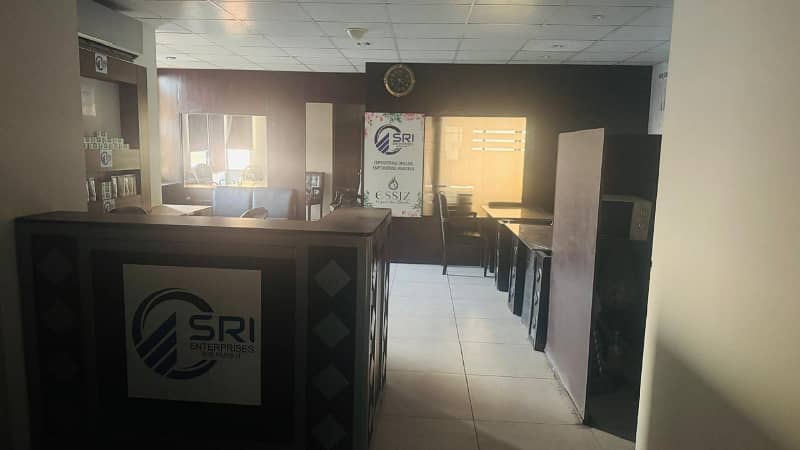 700 Square Feet sami Furnished Corporate Office Available For Rent At Main Boulevard Gulberg 7