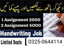 Handwritten Assignment Content Writing And Data Entry Work