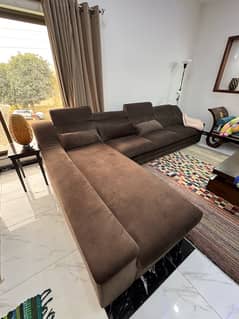 L shape sofa bed for sale